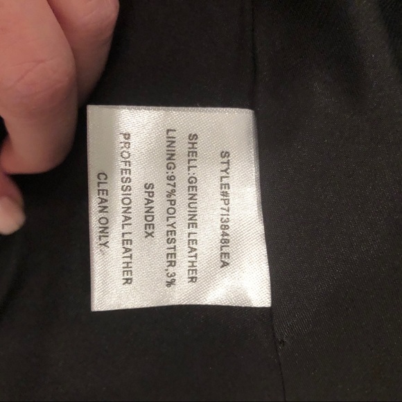 NWOT Parker Cyrus Studded Leather Mini Skirt - Picture 6 of 7